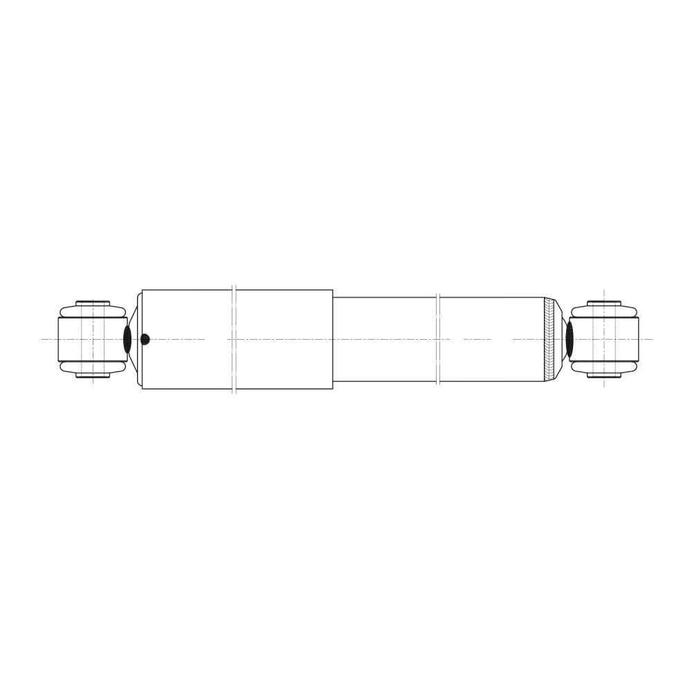 Амортизатор для автомобилей Dodge Caravan (95-) / Chrysler Voyager (95-) задний