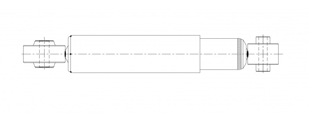 Амортизатор для автомобилей Lexus RX (08-) / Highlander (13-) задний