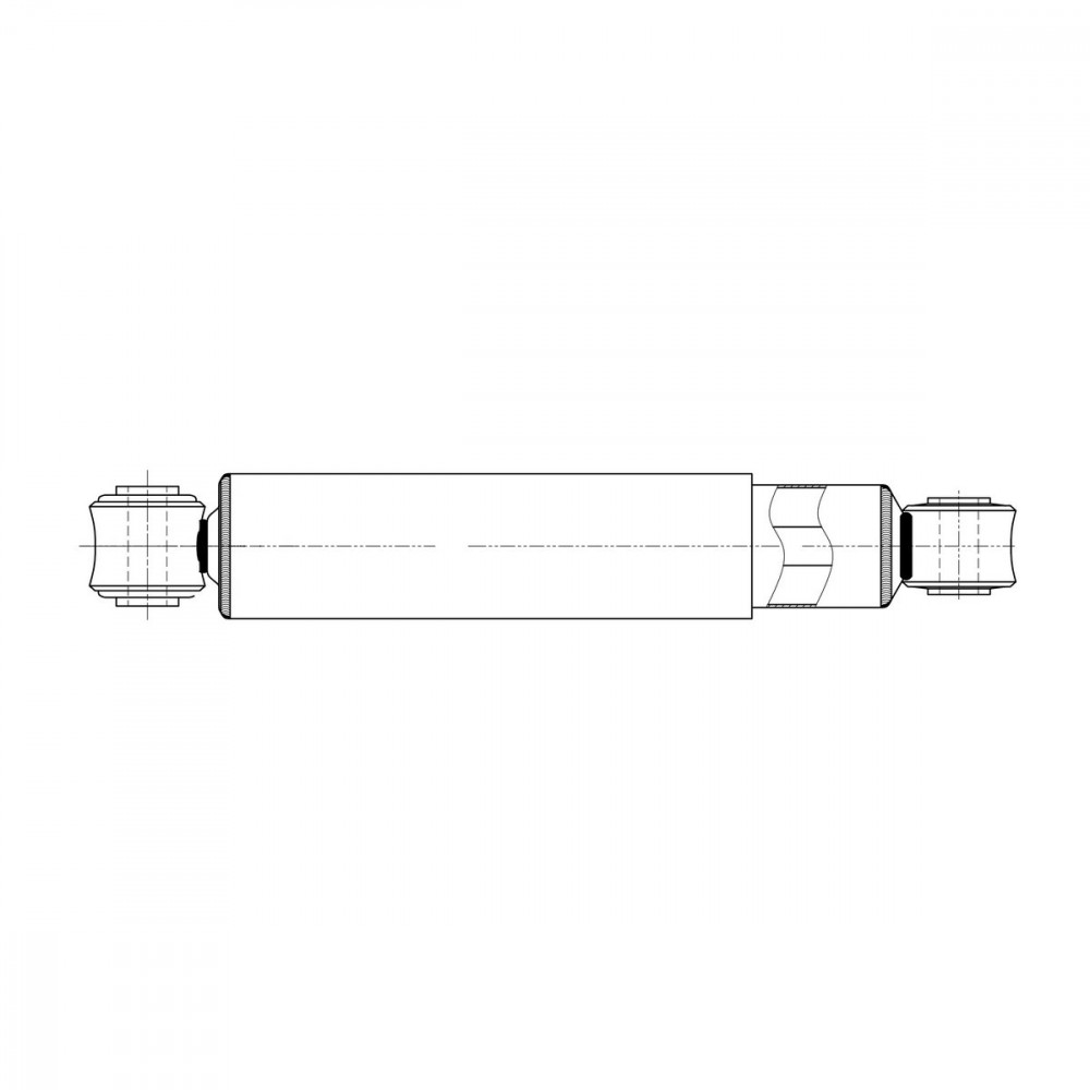 Амортизатор для автомобилей DAF 95 XF (97-) / CF 85 (98-) / CF 75 (98-) (420/665 20x62 20x50 O/O) задний