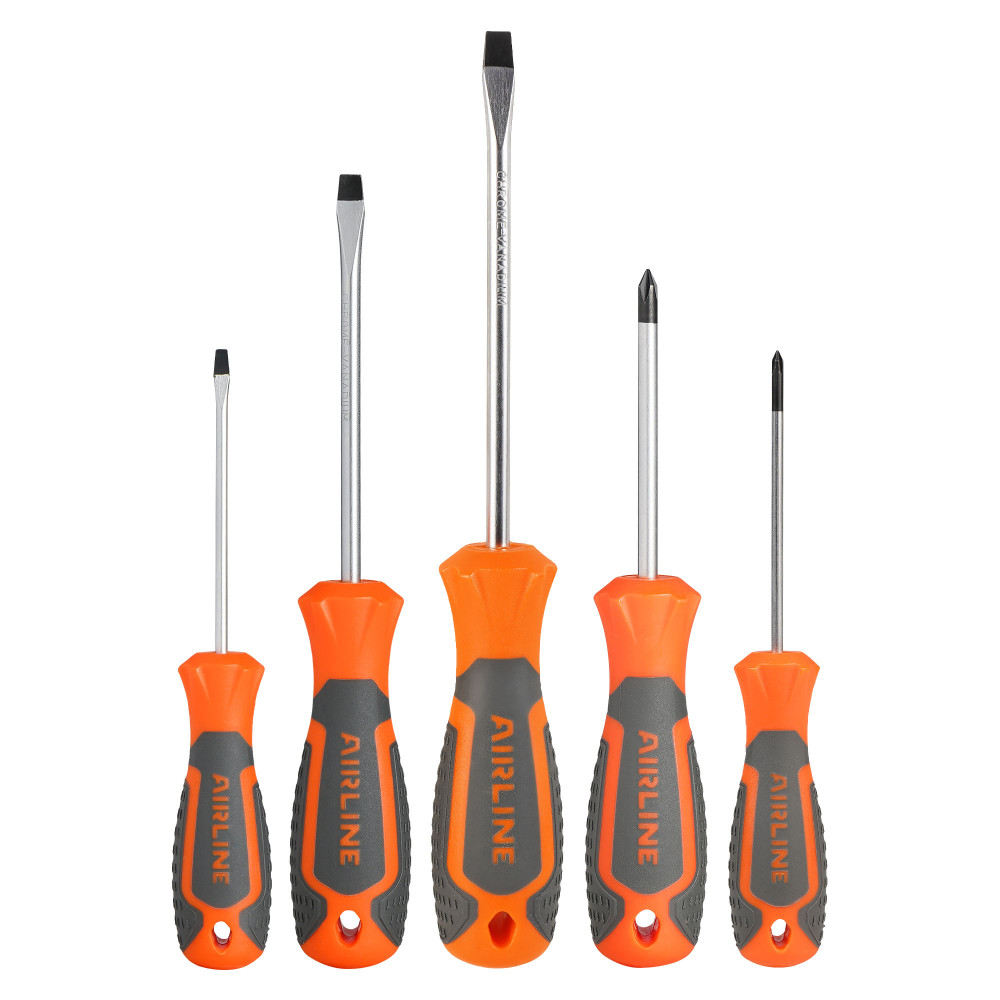 AHPL セット Набор отверток 5пр. (SL3x75mm, SL5x100, SL6x125mm, PH0x75mm