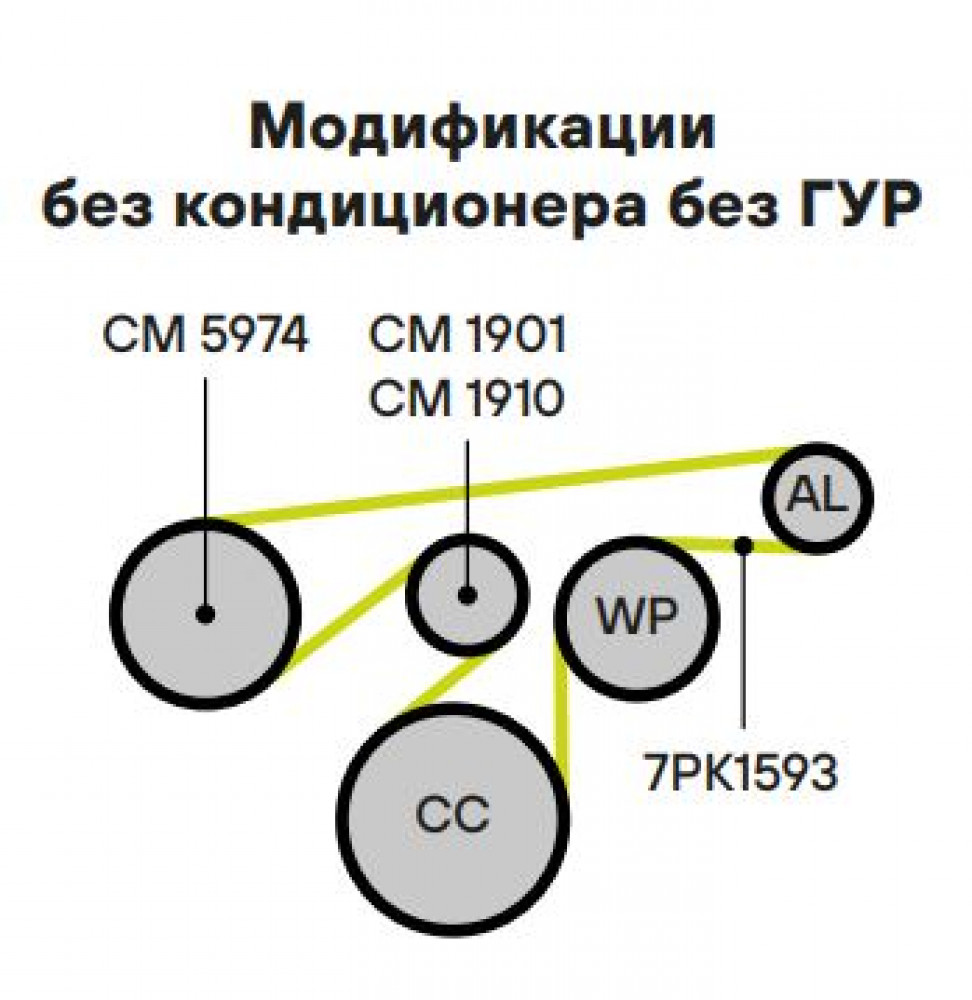 Ролик приводного ремня для автомобилей Toyota RAV4 (00-) 2.0i/2.4i [AZ] (с натяжным механизмом, гидравлический натяжитель) (CM 1901)