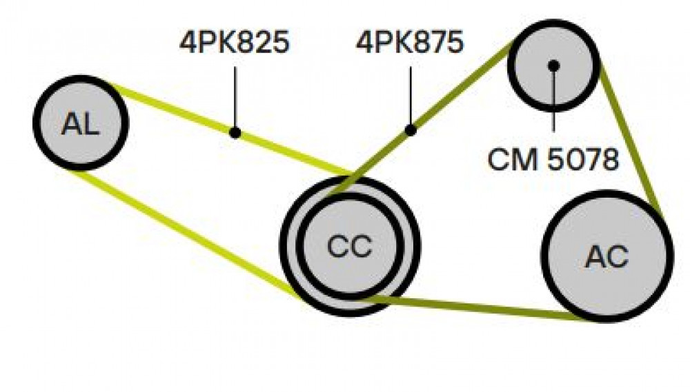 Ролик приводного ремня для автомобилей Toyota Carina E (92-)/Avensis (97-) 1.5i/1.6i/1.8i [A]/[E] (натяжной ролик кондиционера) (CM 5078)