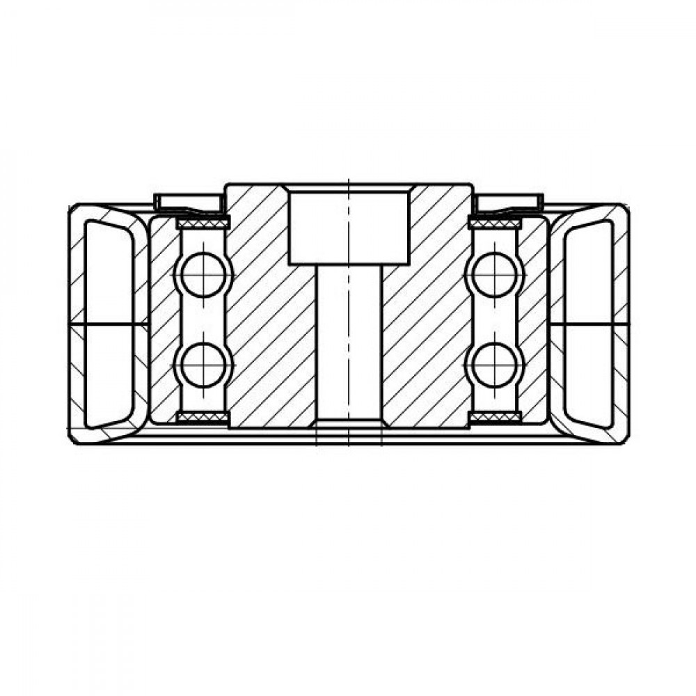 Ролик приводного ремня для автомобилей VW Crafter (16-)/Audi A6 C6 (04-) 2.0TDi (опорный) h30