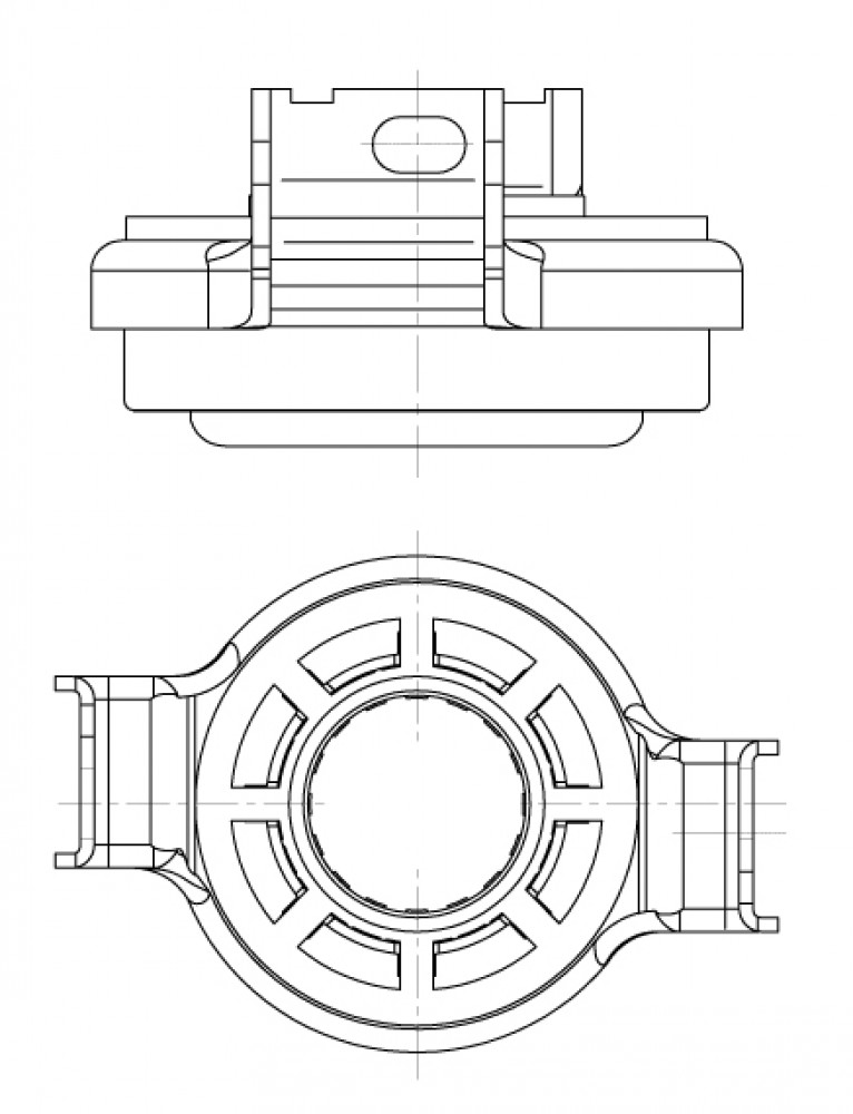 Муфта выключения сцепления для автомобилей Ford Escort III (80-) / IV (95-) 1.3i