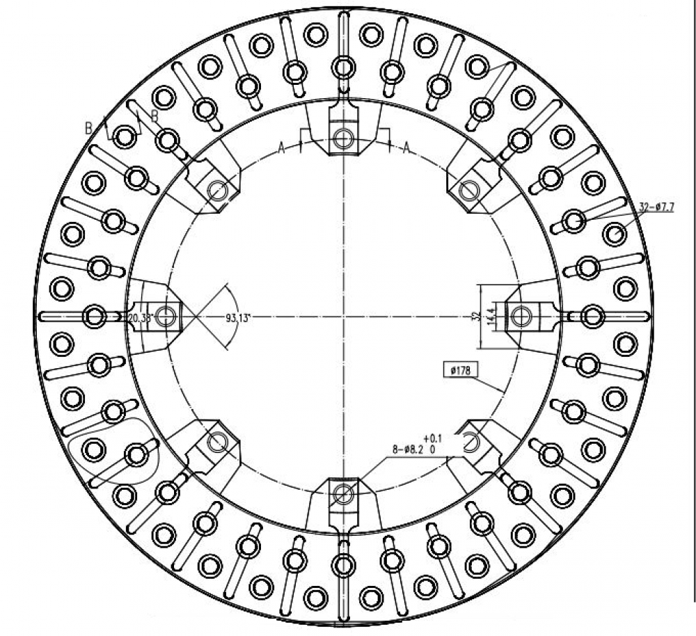 Диски тормозные для автомобилей с суппортами Wilwood d=310 thk=20.6