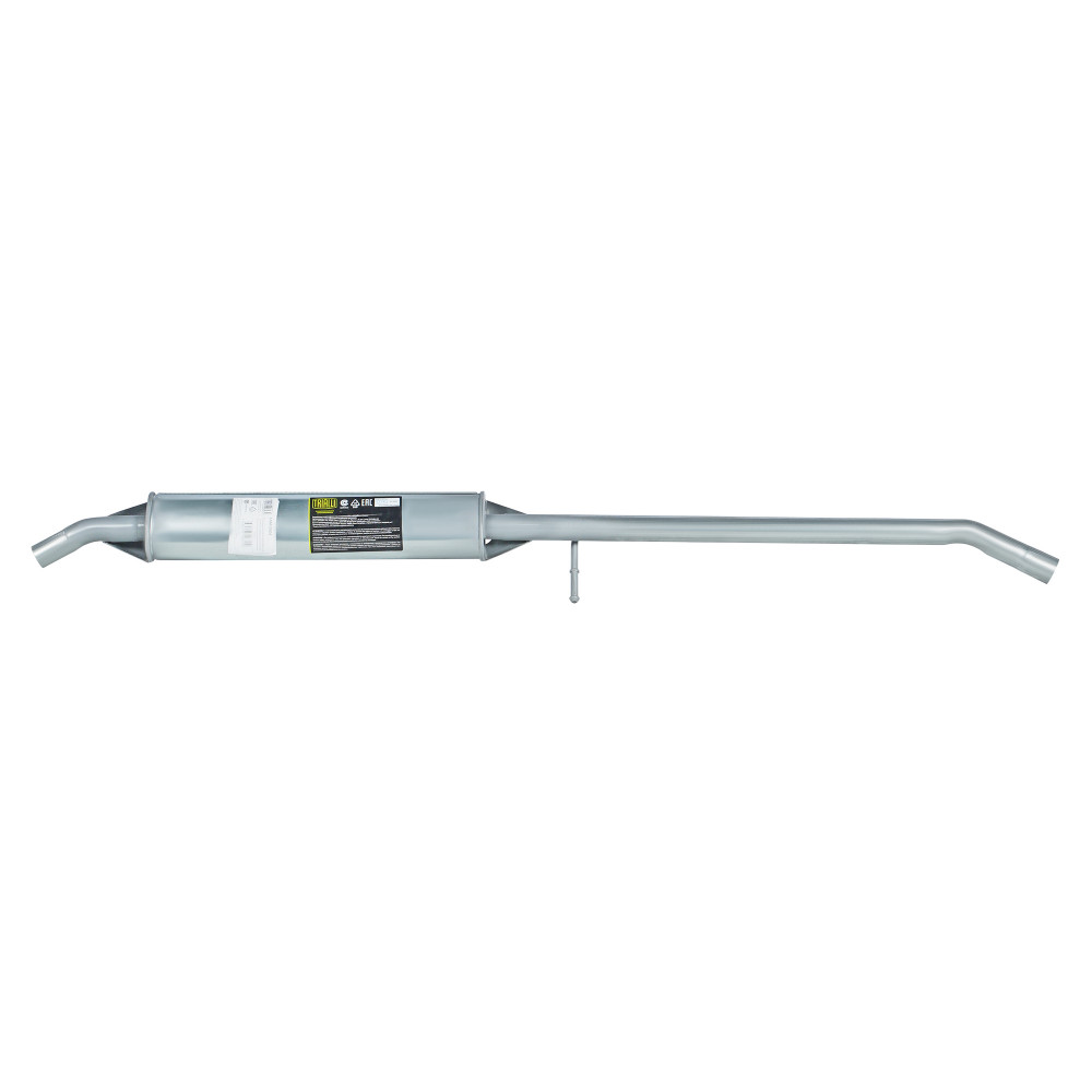 Глушитель для автомобилей Renault Duster (10-) 4WD дополнительный (резонатор) (алюминизированная сталь)