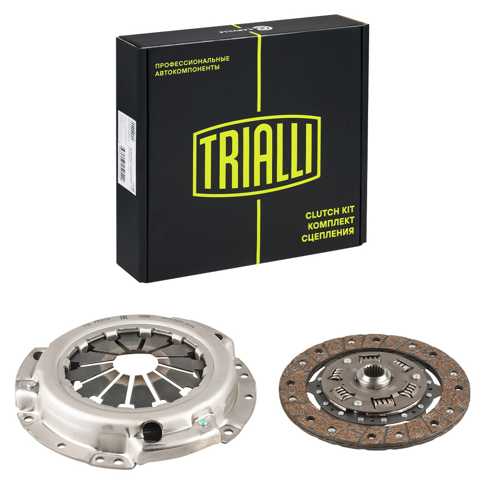 Комплект сцепления для автомобилей Geely MK (08-) / MK Cross (10-) / Оtaka CK (07-) 1.5i / Lifan Smily (08-) / Breez (06-) 1.3i без муфты