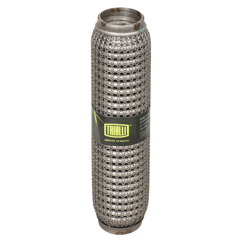 Виброкомпенсатор выхлопной трубы (Гофра) 45x280 Hydra/Wire Mesh (нержавеющая сталь)