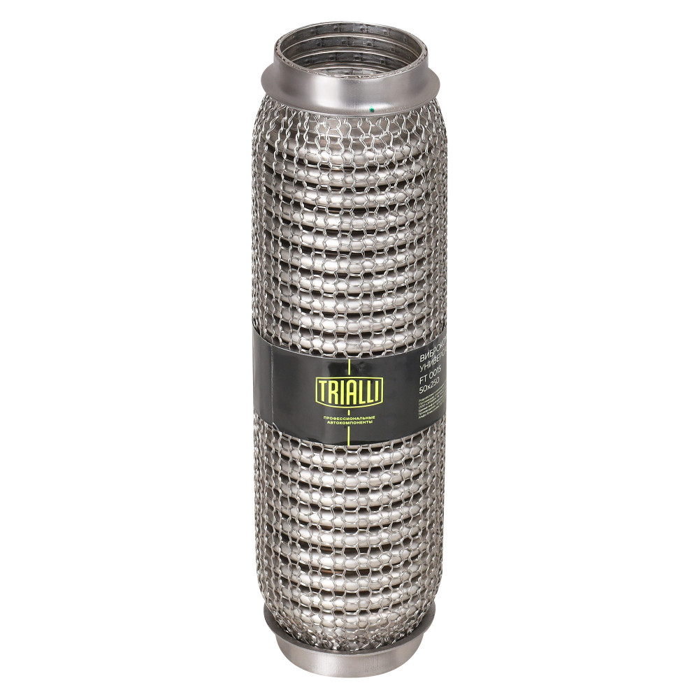 Виброкомпенсатор выхлопной трубы (Гофра) 50x250 Hydra/Wire Mesh (нержавеющая сталь)