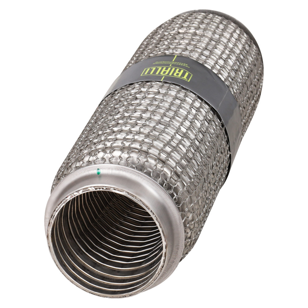 Виброкомпенсатор выхлопной трубы (Гофра) 50x250 Hydra/Wire Mesh (нержавеющая сталь)