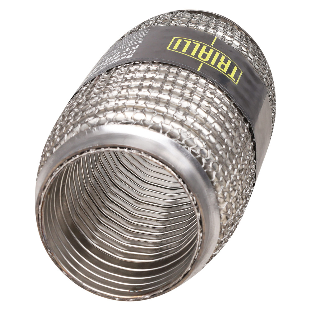 Виброкомпенсатор выхлопной трубы (Гофра) 55x150 Hydra/Wire Mesh (нержавеющая сталь)