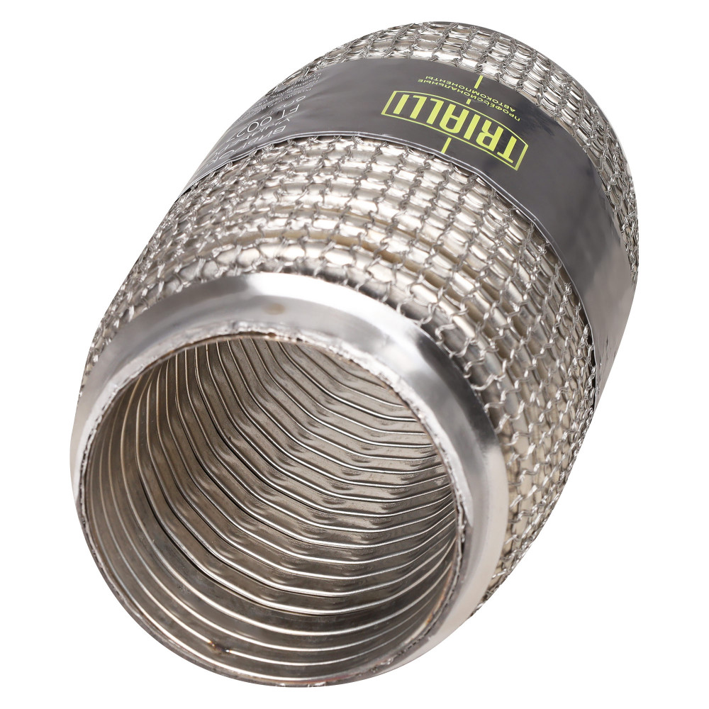Виброкомпенсатор выхлопной трубы (Гофра) 60x150 Hydra/Wire Mesh (нержавеющая сталь)