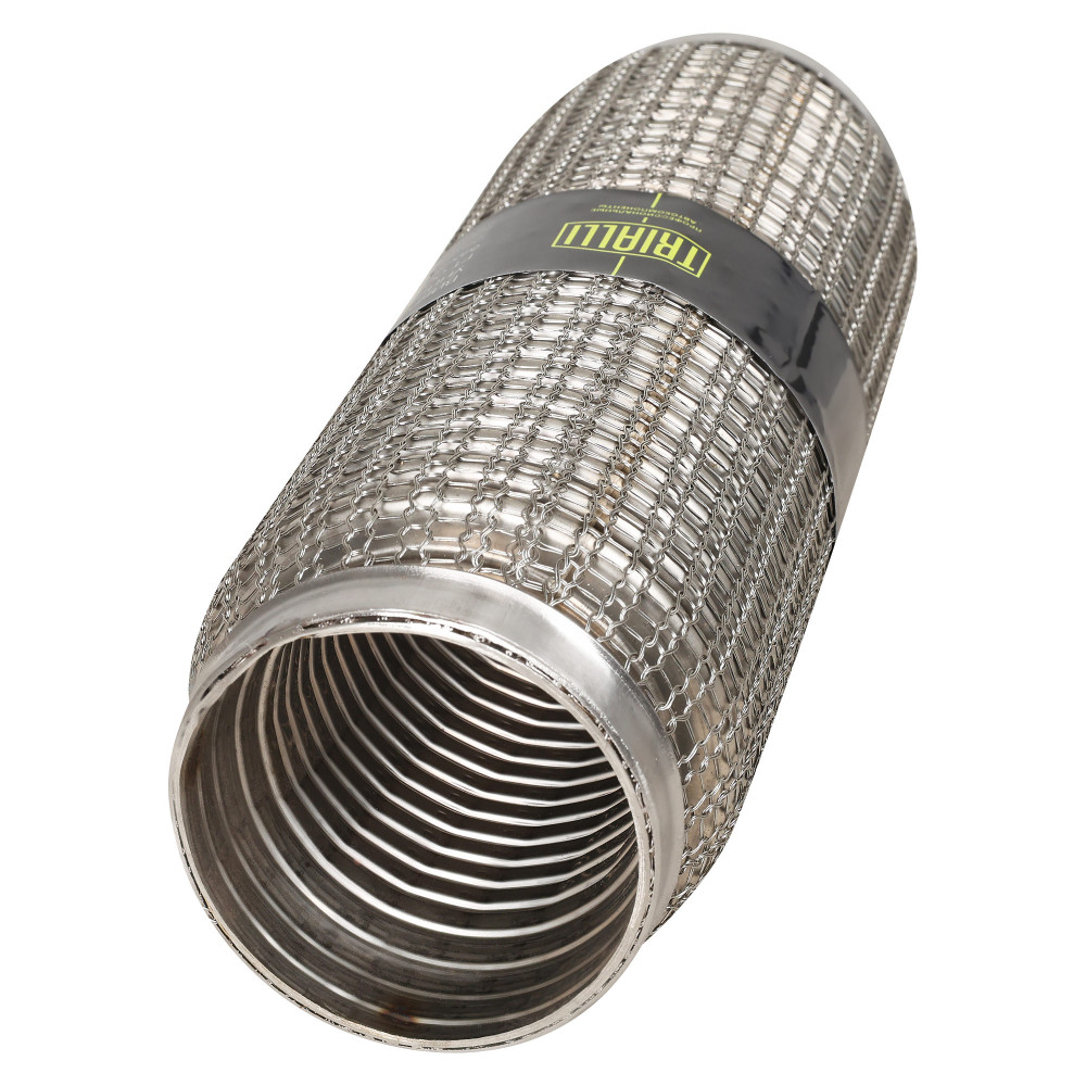 Виброкомпенсатор выхлопной трубы (Гофра) 64x250 Hydra/Wire Mesh (нержавеющая сталь)