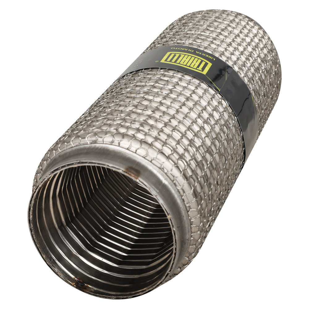 Виброкомпенсатор выхлопной трубы (Гофра) 75x250 Hydra/Wire Mesh (нержавеющая сталь)