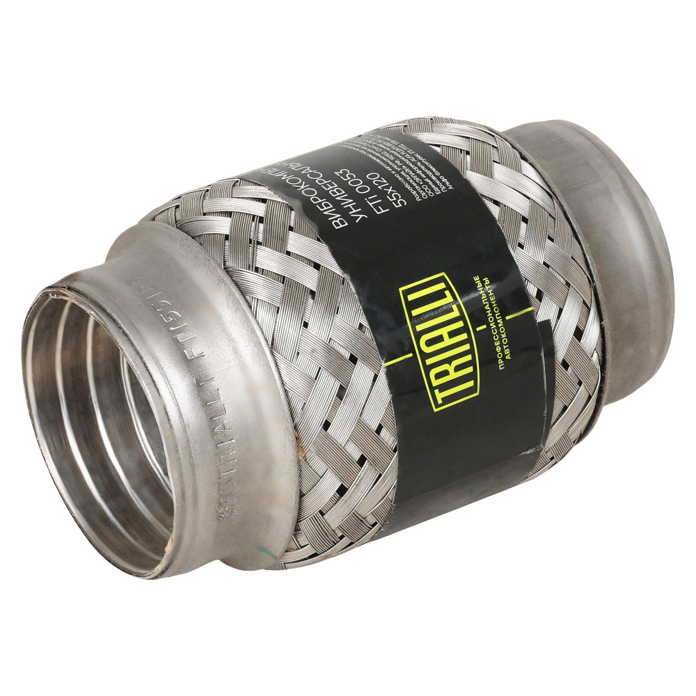 Виброкомпенсатор выхлопной трубы (Гофра) 55x120 InterLock (нержавеющая сталь)