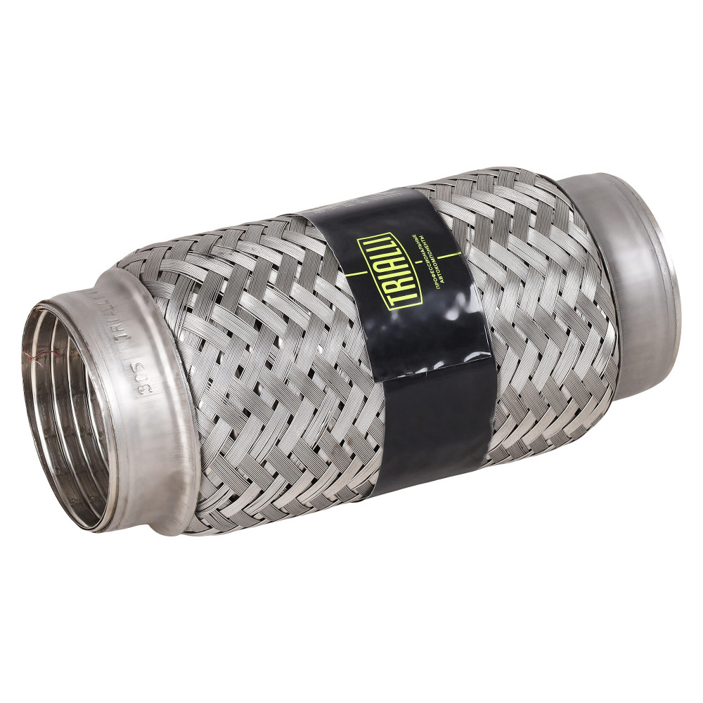 Виброкомпенсатор выхлопной трубы (Гофра) 60x180 InterLock (нержавеющая сталь)