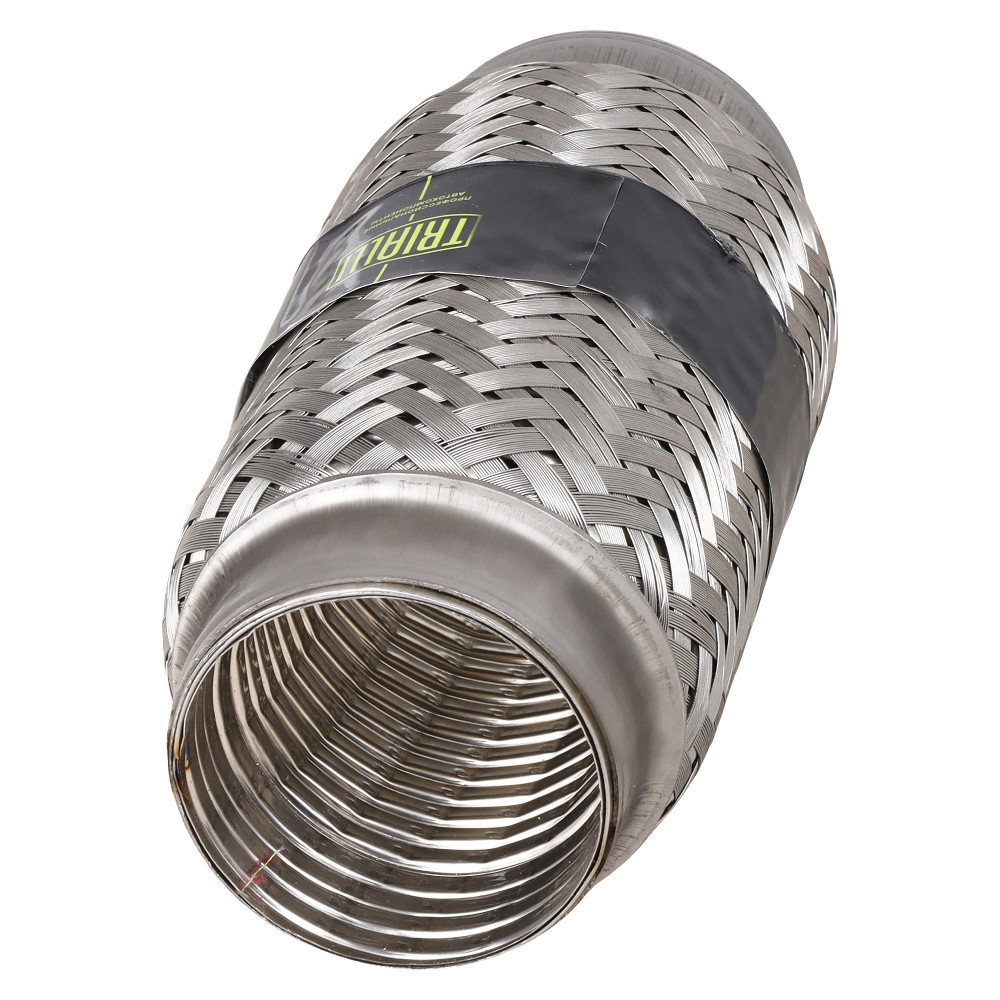 Виброкомпенсатор выхлопной трубы (Гофра) 60x180 InterLock (нержавеющая сталь)