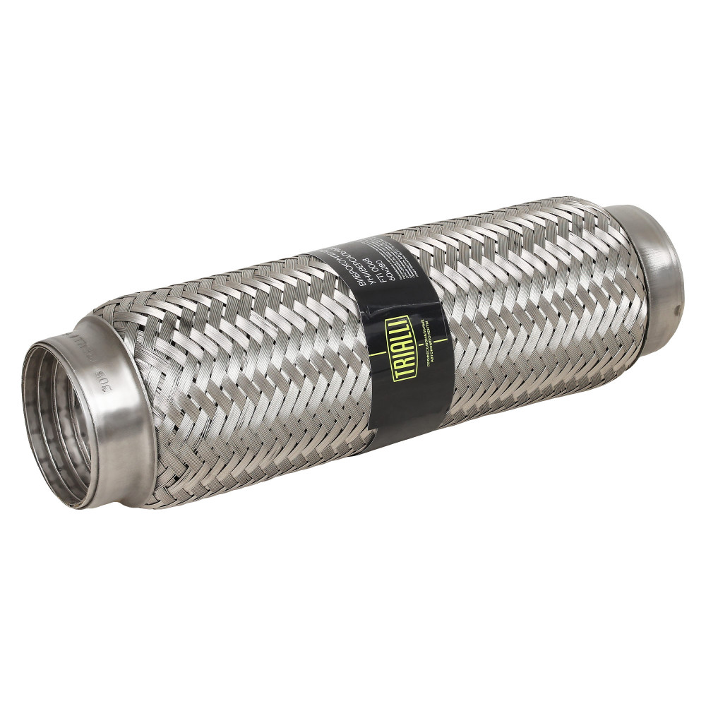 Виброкомпенсатор выхлопной трубы (Гофра) 60x280 InterLock (нержавеющая сталь)
