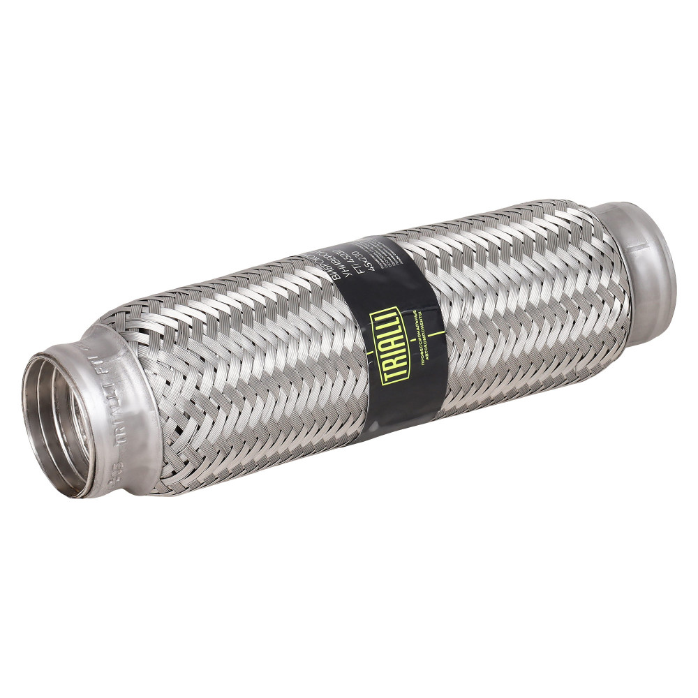 Виброкомпенсатор выхлопной трубы (Гофра) 45x230 InterLock (нержавеющая сталь)