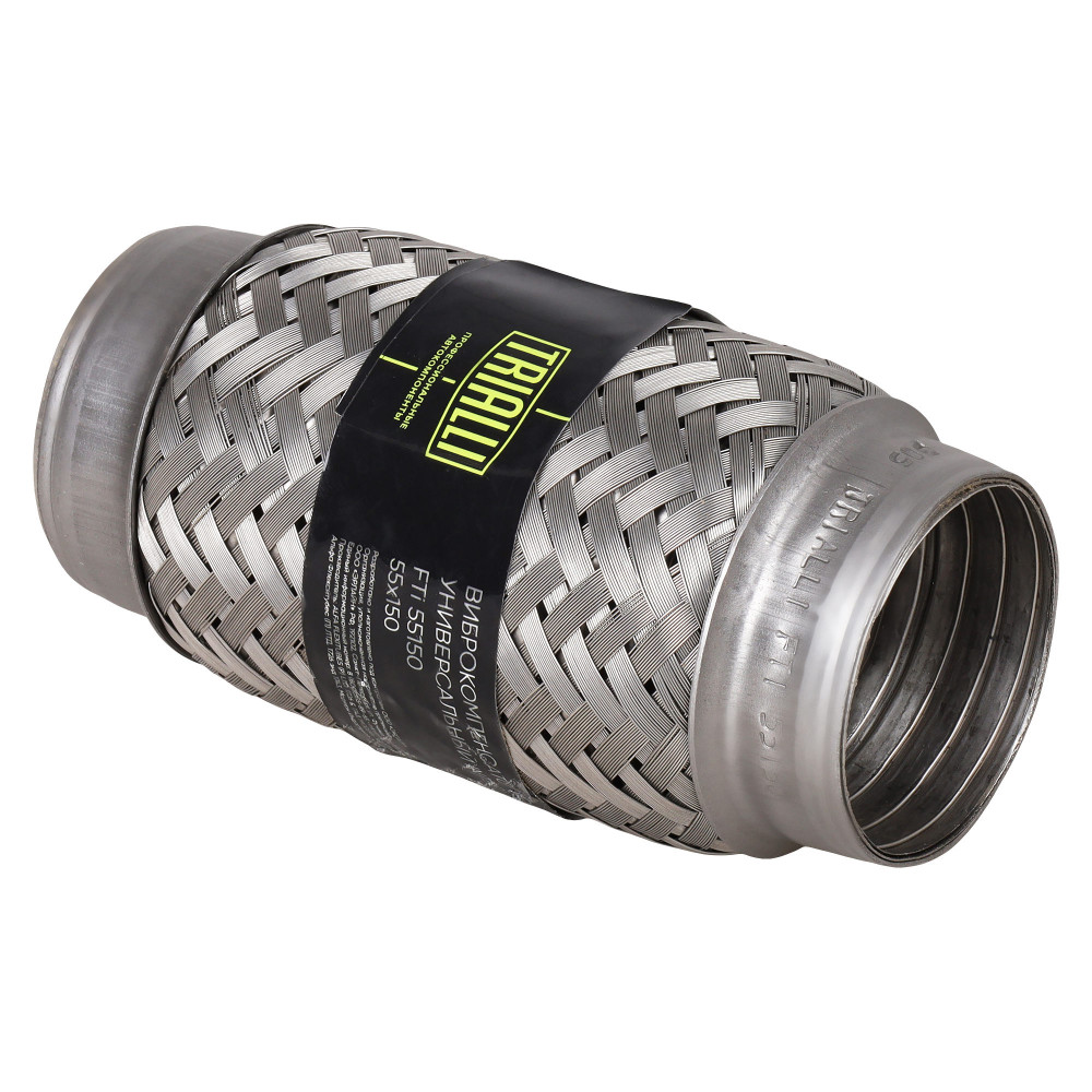 Виброкомпенсатор выхлопной трубы (Гофра) 55x150 InterLock (нержавеющая сталь)