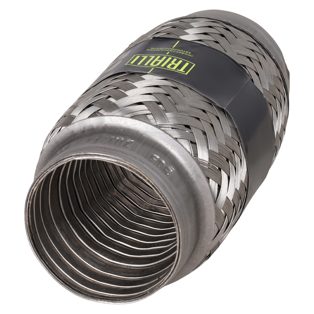 Виброкомпенсатор выхлопной трубы (Гофра) 55x150 InterLock (нержавеющая сталь)