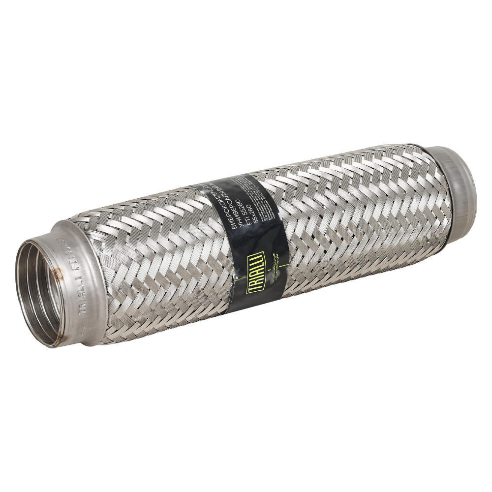 Виброкомпенсатор выхлопной трубы (Гофра) 55x280 InterLock (нержавеющая сталь)