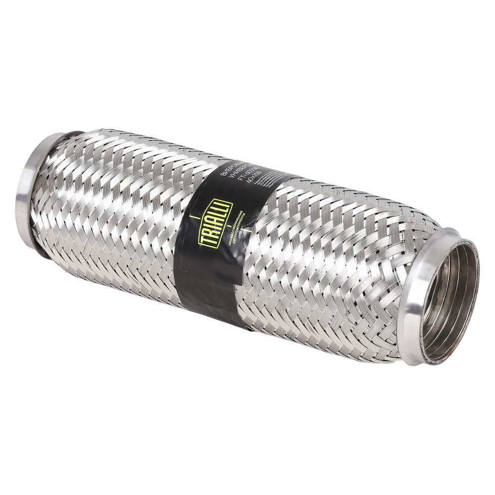 Виброкомпенсатор выхлопной трубы (Гофра) 60x250 InterLock (нержавеющая сталь)