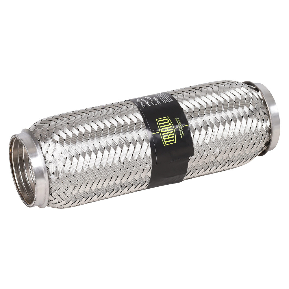 Виброкомпенсатор выхлопной трубы (Гофра) 60x250 InterLock (нержавеющая сталь)