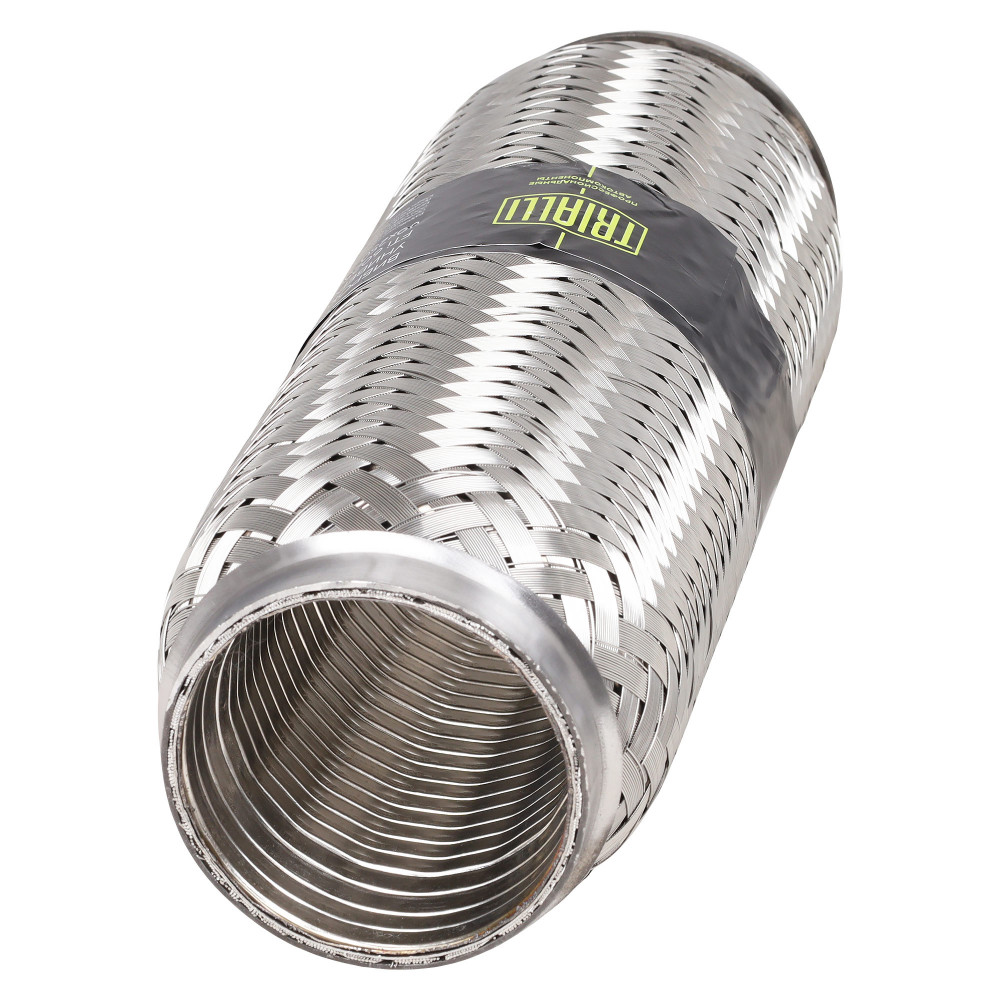 Виброкомпенсатор выхлопной трубы (Гофра) 60x250 InterLock (нержавеющая сталь)