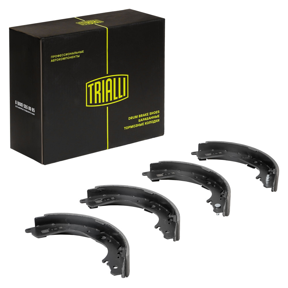 Колодки тормозные для автомобилей Great Wall Safe (02-) / Jac T6 (18-) / Toyota Hilux (97-) / 4Runner (95-) / Hiace (89-) барабанные