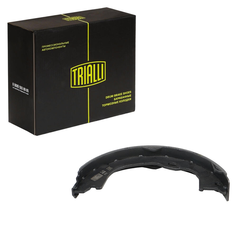 Колодки тормозные барабанные стояночного тормоза для автомобилей Jeep Wrangler (07-) 207x32