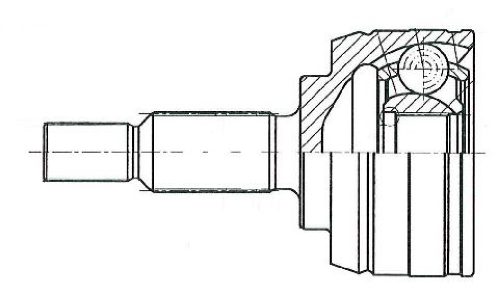ШРУС наружный передний для автомобилей Renault Duster II (19-) 1.6i 6MT 4WD