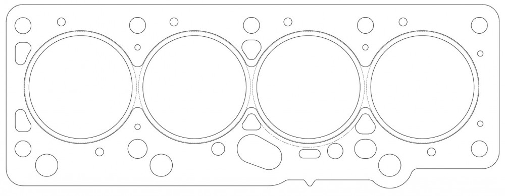 Прокладка ГБЦ для автомобилей Chery Amulet (03-)/Ford Escort (80-) 1.6i [SQR480ED]