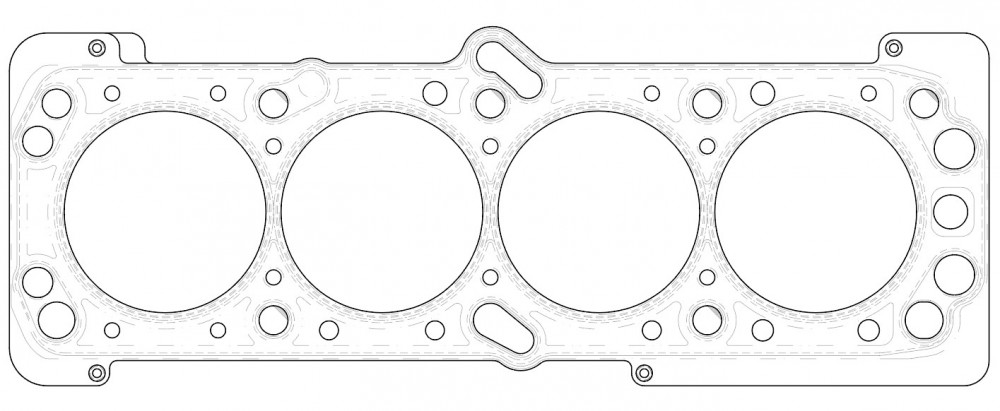 Прокладка ГБЦ для автомобилей Chevrolet Lacetti (04-)/Cruze (09-)/Daewoo Nexia (08-) 1.4i/1.6i [F14D3;F16D3]
