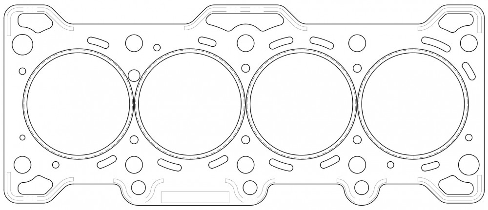 Прокладка ГБЦ для автомобилей Daewoo Matiz (00-)/Chevrolet Aveo T200 (02-) 1.0i/1.2i [B10S;LY4]