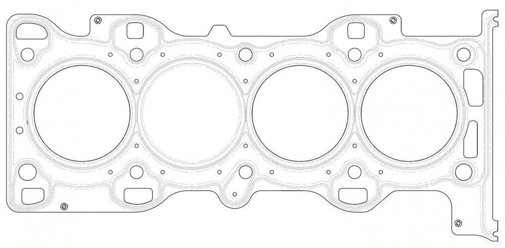 Прокладка ГБЦ для автомобилей Ford Focus II (04-)/Mazda 6 (GG) (02-) 1.8i
