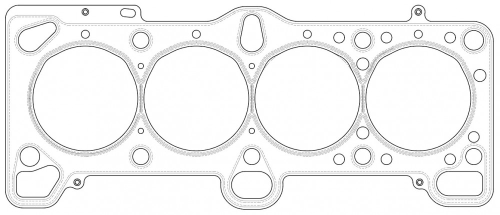 Прокладка ГБЦ для автомобилей Hyundai Getz (05-)/Kia Rio (05-) 1.4i [G4EE;G4ED]