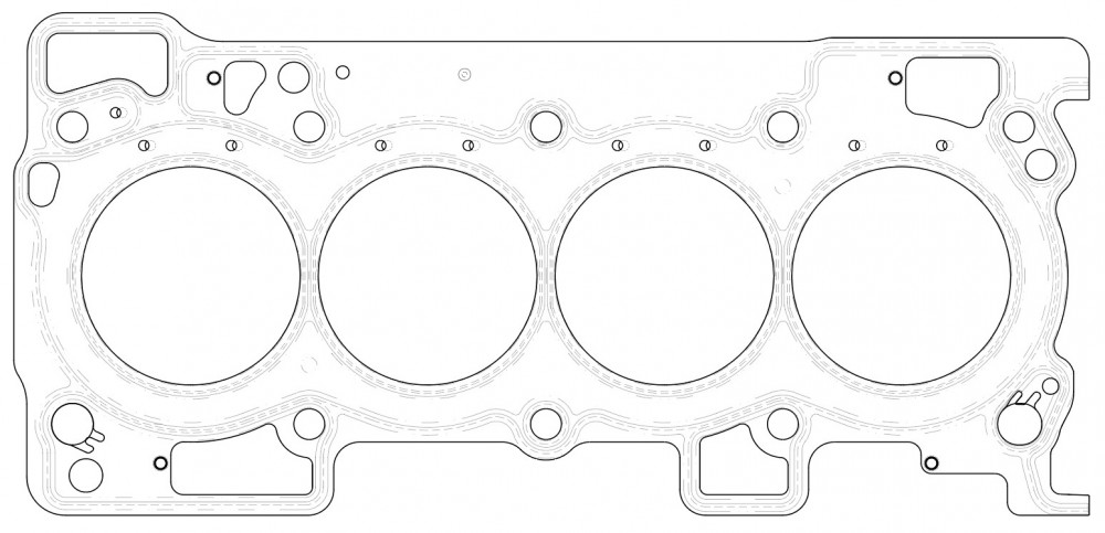 Прокладка ГБЦ для автомобилей Nissan Qashqai (13-)/X-Trail (14-) 2.0i [MR20DD]