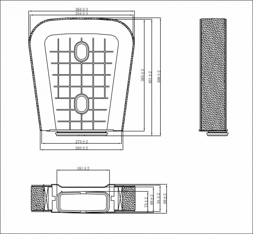 Фильтр воздушный для а/м Porsche Cayenne (17-)/VAG Q8 (18-) 3.0i