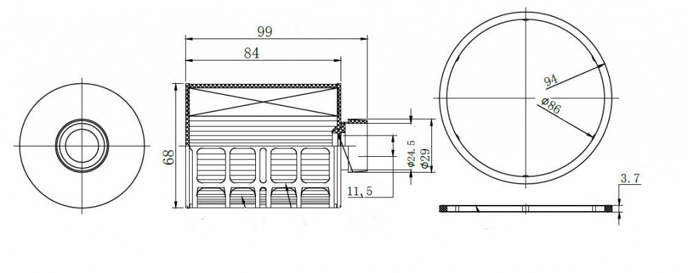 Фильтр топливный для а/м Fiat Ducato (06-)/PSA Boxer (06-)/Jumper (06-) 2.0D/2.2D/2.8D/3.0D