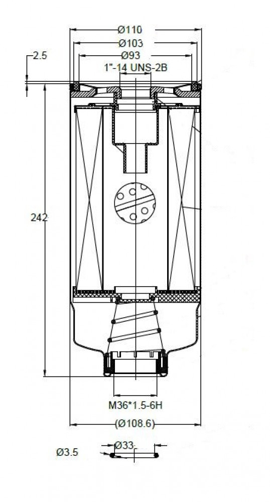 Фильтр топливный для а/м Shacman X3 (18-)/X5 (20-)/X6000 (21-) 12.5D [WP13] (груб.очистки) 60000км, на двиг.