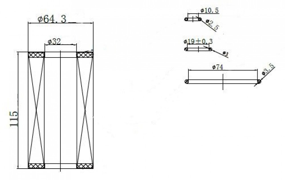 Фильтр для а/м Mercedes C W203 (00-)/E W211 (02-)/Sprinter (00-) 2.1D/2.7D (картридж) (масл.) (LOF 1501)
