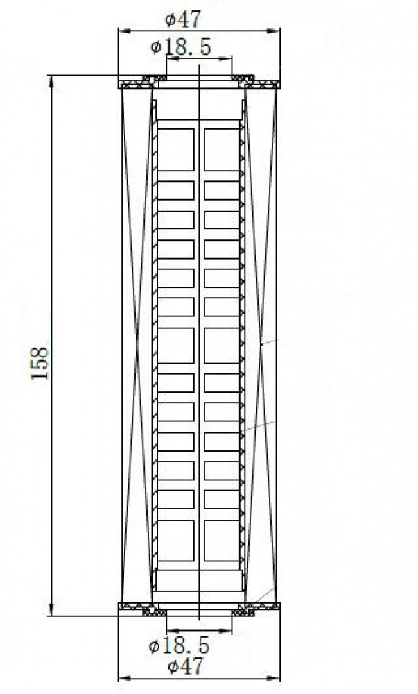 Фильтр для а/м Mercedes C W203 (04-)/C W204 (07-)/E W211 (02-) 1.8i (картридж) (масл.) (LOF 1507)