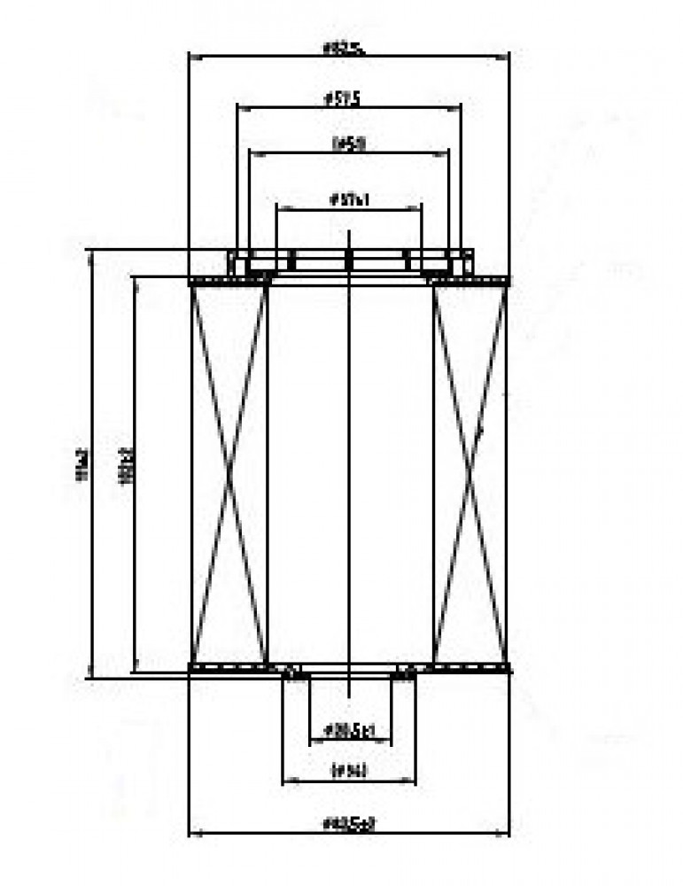 Фильтр масляный для а/м VAG Touareg (02-)/Multivan (04-) 3.2i/3.6FSI (картридж)
