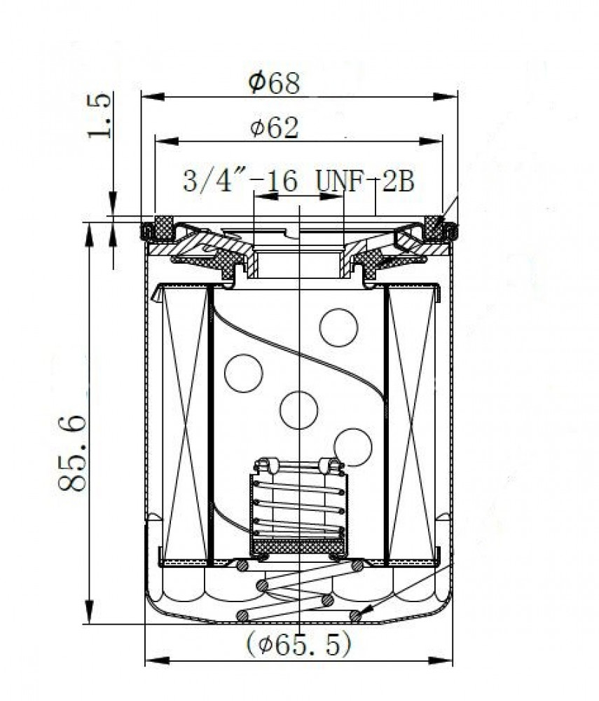 Фильтр для а/м Suzuki Grand Vitara (05-)/SX4 (06-)/Swift (04-) 1.3i/1.5i/1.6i/2.0i/2.4i (масл.) (LOF 2401)