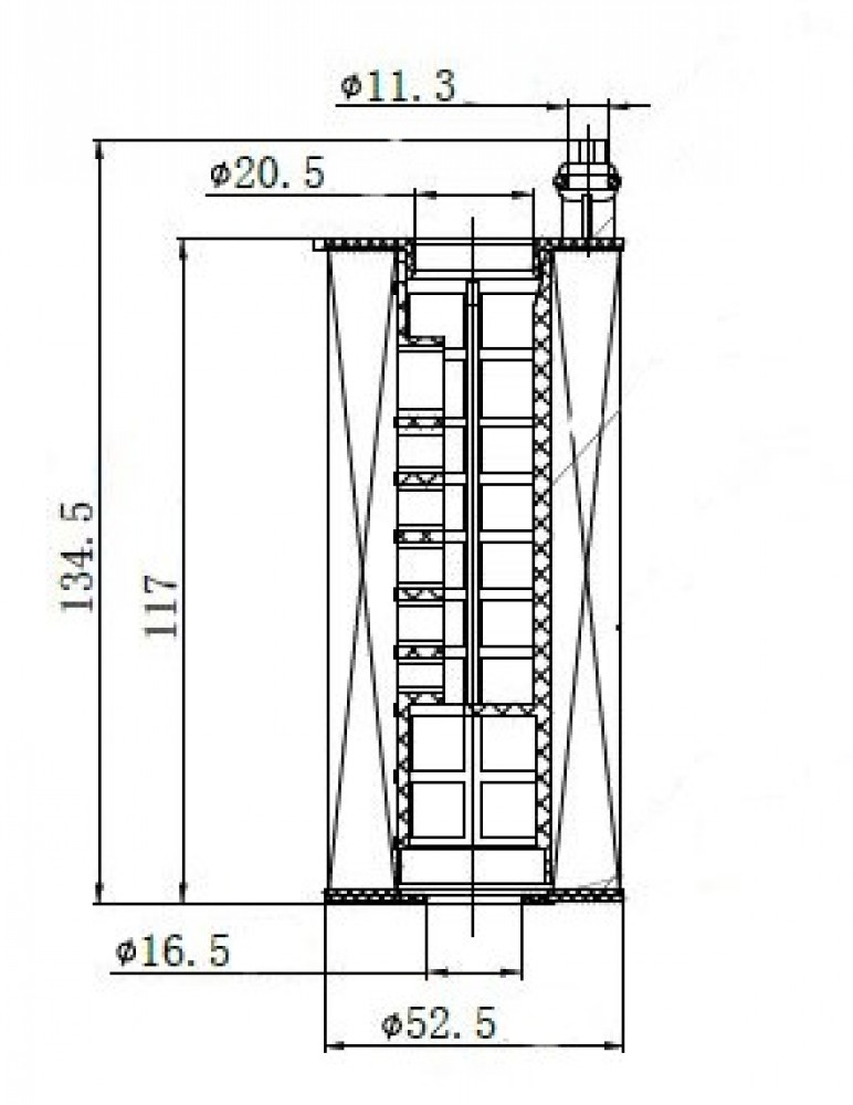 Фильтр масляный для а/м BMW 3 F30/F80 (15-)/5 G30 (16-)/X5 F15 (13-) 2.0i/2.0D (картридж)