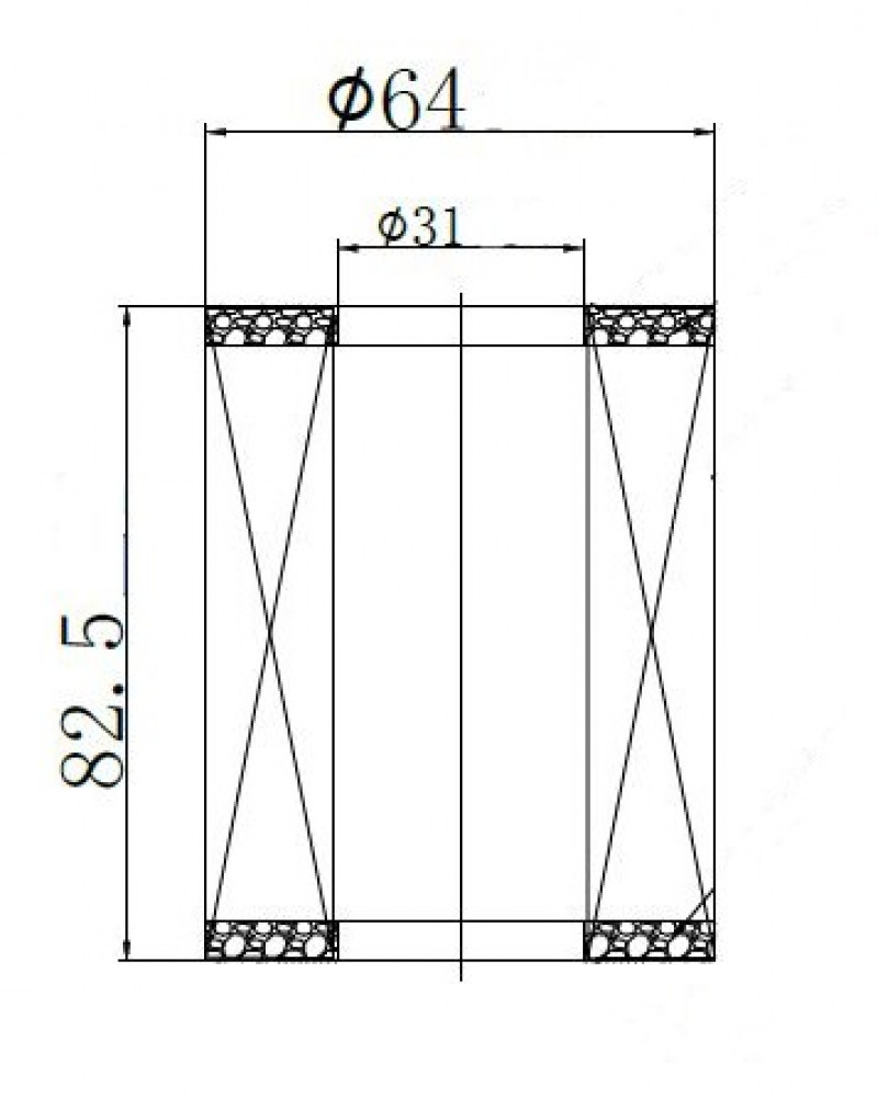 Фильтр масляный для а/м BMW 3 F30/F80 (11-)/1 F20 (11-) 1.6i (картридж)