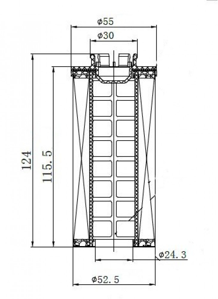 Фильтр масляный для а/м BMW X1 F48 (15-)/Mini F56 (13-) 1.5i/2.0i корп.MANN (картридж)