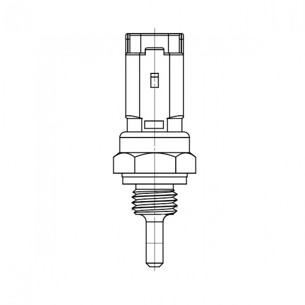 Датчик температуры для автомобилей Fiat Albea (07-)/Doblo (05-) 1.4i