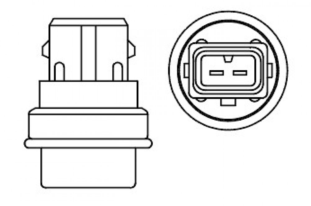 Датчик температуры для автомобилей VW Passat B3/B4 (88-)/B5 (96-)/Audi 80 (86-)/100 (90-)/A4 B5 (94-)